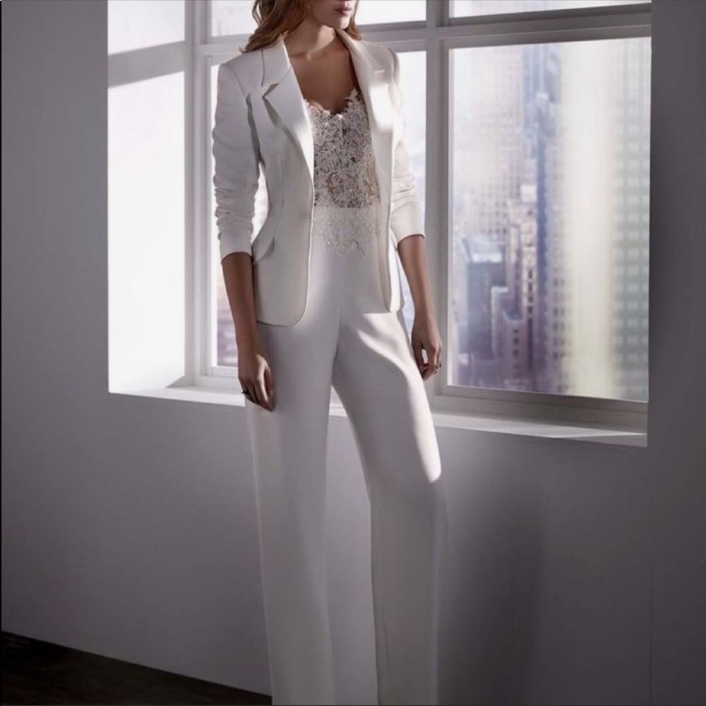 Calvin Klein white blazer